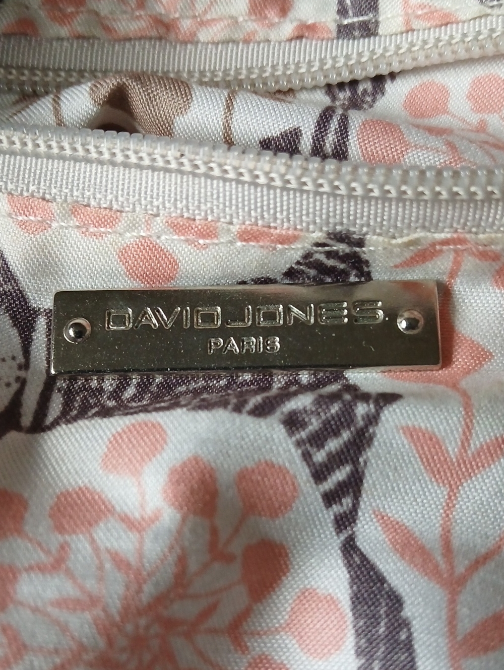 David Jones Vinyl Tote Bag